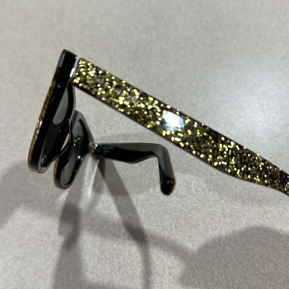 SAINT Laurent Sunglasses Gold Speckle Grey UV Lens Unisex Clubmaster SL51
NWOT - Picture 12 of 14